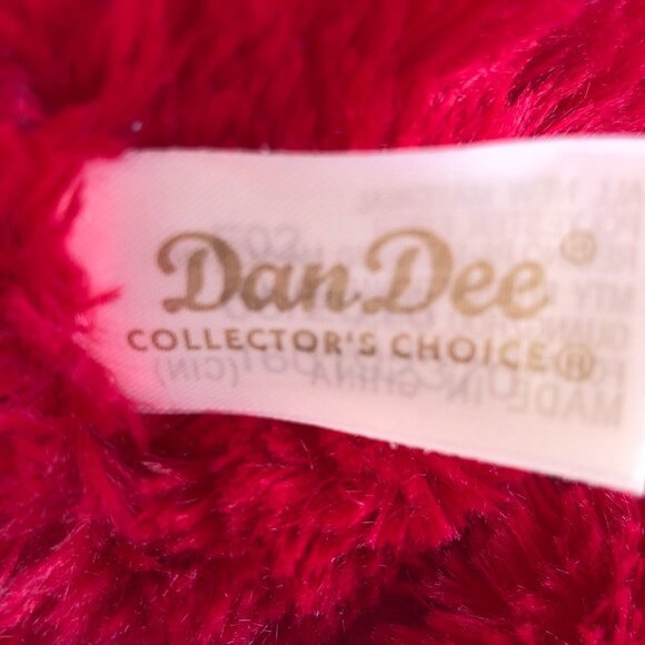 Dan Dee Santa Claus Stuffed 2016 Plush RETIRED 16" Sitting - Picture 7 of 9